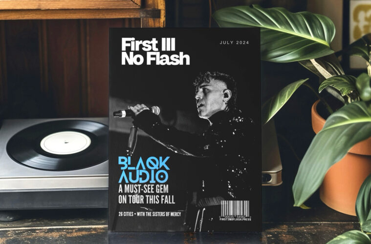 JULY 2024 MAGAZINE COVER BLAQK AUDIO