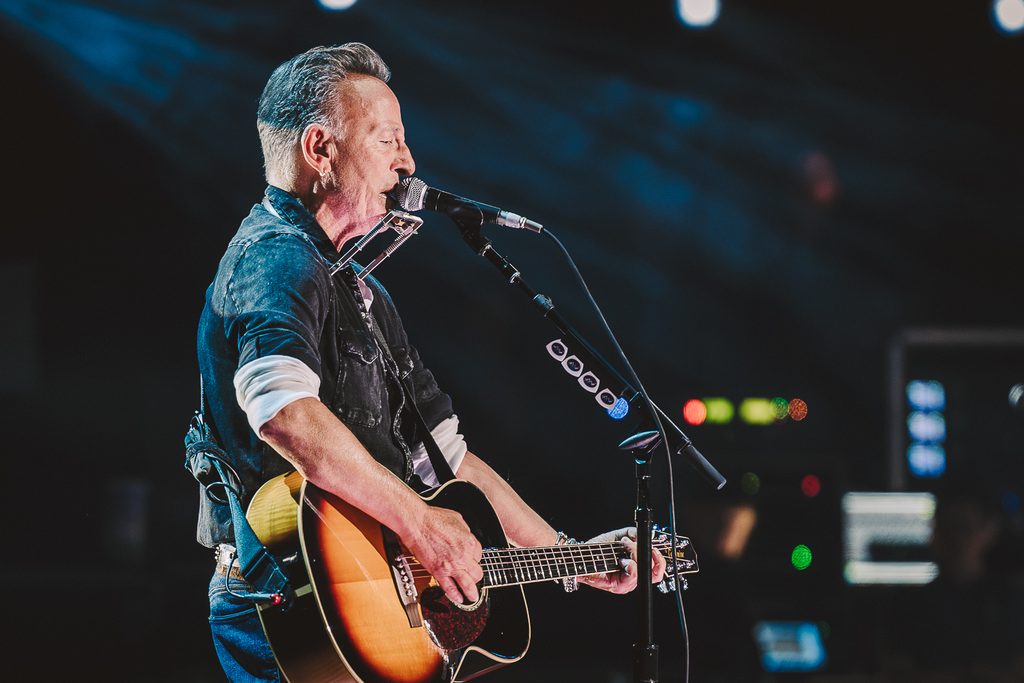 BRUCE SPRINGSTEEN AT POWER TO THE PEOPLE