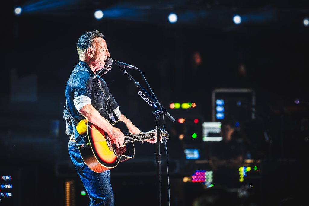 BRUCE SPRINGSTEEN AT POWER TO THE PEOPLE