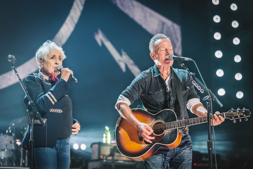 BRUCE SPRINGSTEEN AT POWER TO THE PEOPLE