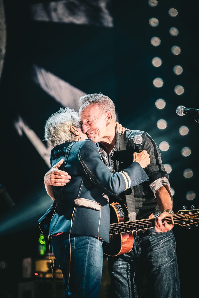 BRUCE SPRINGSTEEN AT POWER TO THE PEOPLE