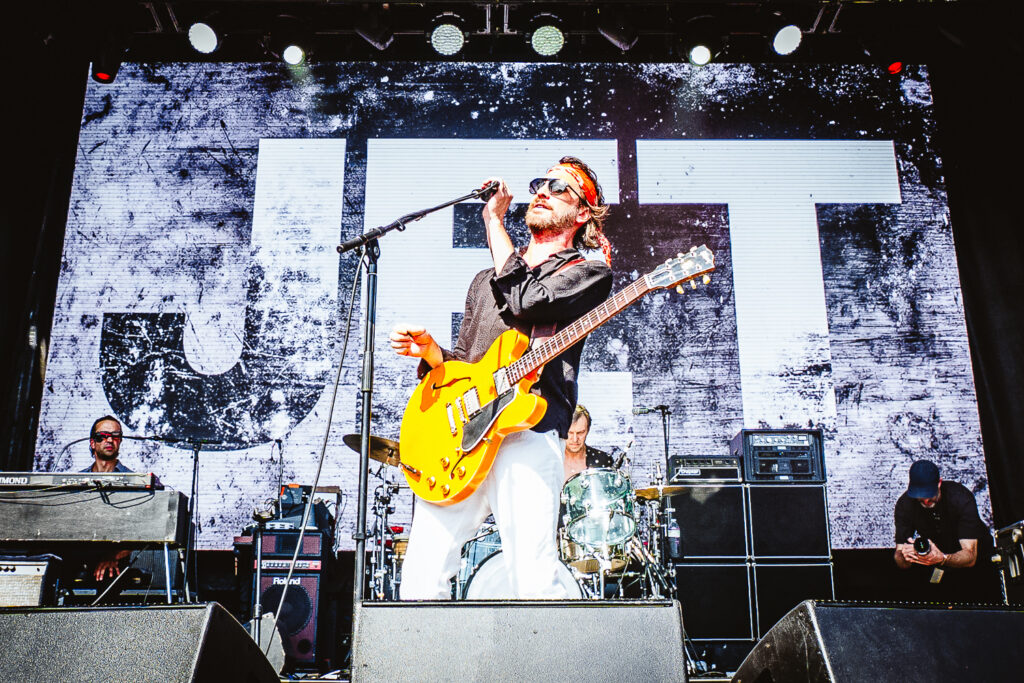 JET performing at Shaky Knees 2026