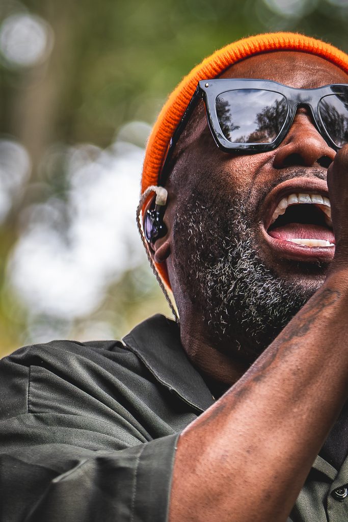 Killer Mike performing at Power to the People