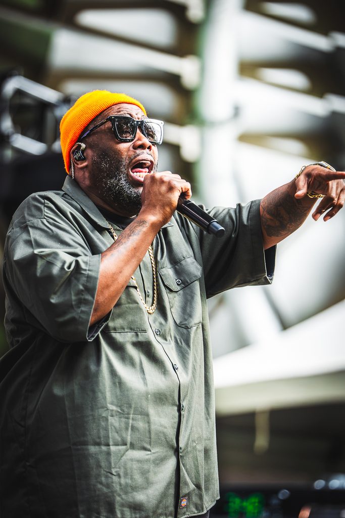 Killer Mike performing at Power to the People