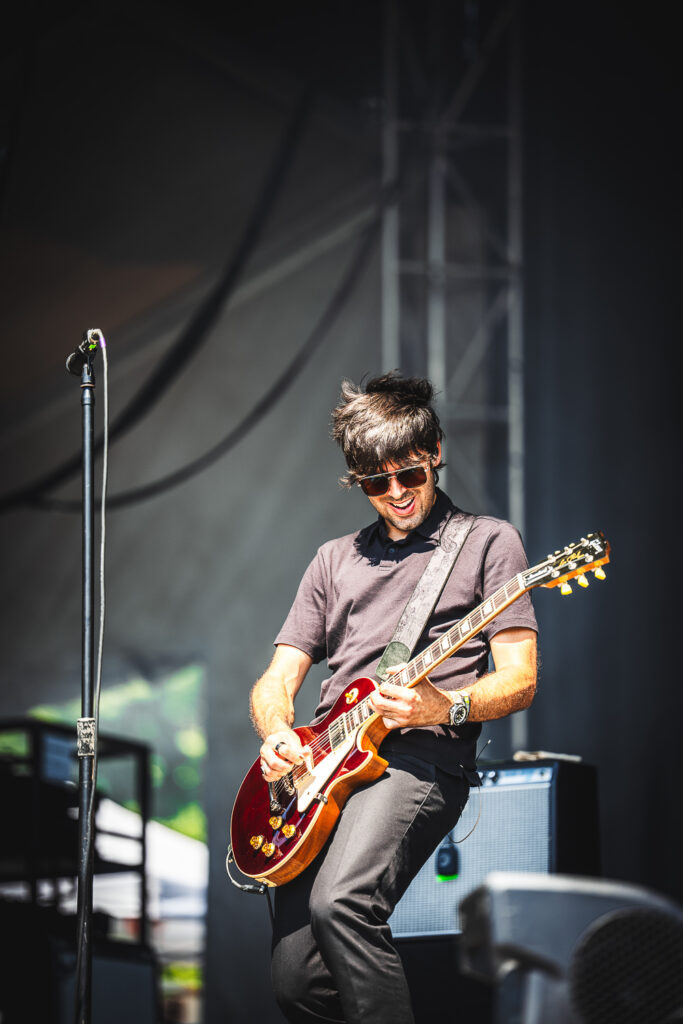 Violet Grohl performing at Shaky Knees 2026 in Atlanta GA