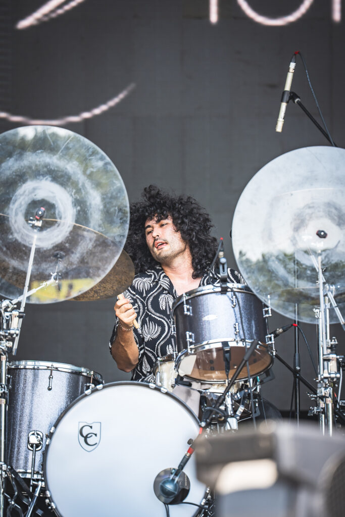Violet Grohl performing at Shaky Knees 2026 in Atlanta GA